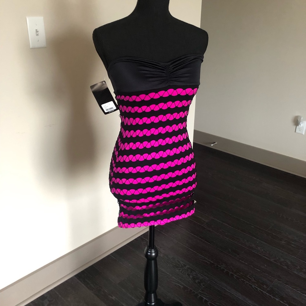 E Spiral Designs bodycon fitted dress XS